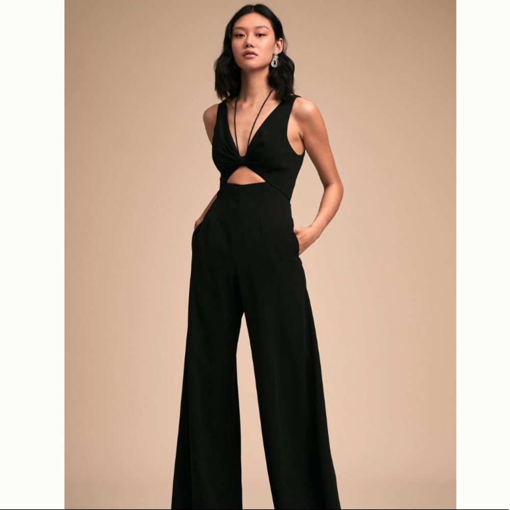 EUC Jill Stuart black jumpsuit